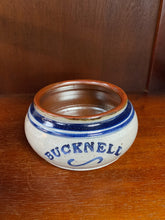 Load image into Gallery viewer, Inside view of Bucknell pottery dip bowl.
