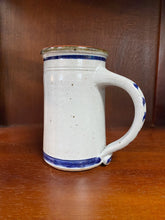 Load image into Gallery viewer, Pottery tankard plain backside. 
