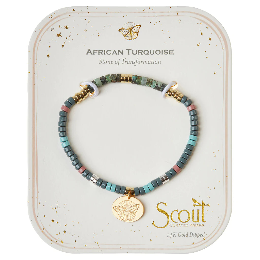 African Turquoise | Stone of Transformation Bracelet