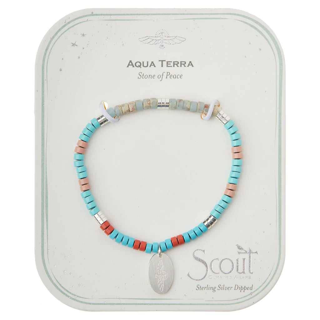 Aqua Terra | Stone of Peace Bracelet